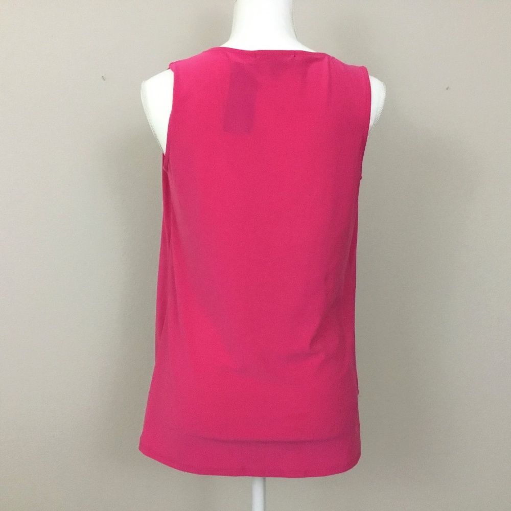 Naif magenta sleeveless top - Picture 5 of 9